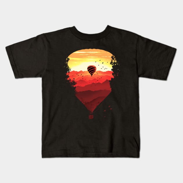 Journey Kids T-Shirt by metalsan